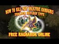 How to kill mvp valkyrie randgris with stalker easy equip  free ragnarok online