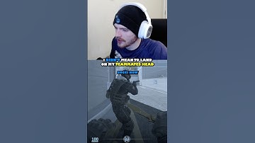 🤣 I DIDN’T MEAN TO LAND ON MY TEAMMATES HEAD!!! #cs2 #counterstrike2 #csgo