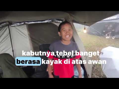 Camping syahdu syabil \u0026 family