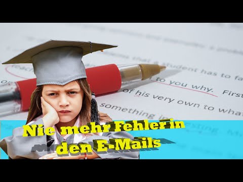 Rechtschreibprüfung bei der E Mail - Rechtschreibkorrektur für jede Outlook Mail - FadIT