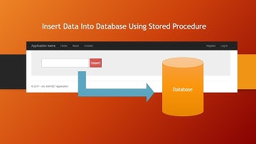 How To Insert Data Into Database Using Stored Procedure In C# | Asp.Net mvc