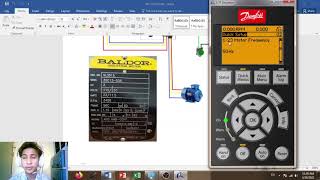 How to program Danfoss VFD using LCP Simulator