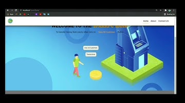 | Basic Banking System | Web development project | GRIP The Spark Foundation Internship |