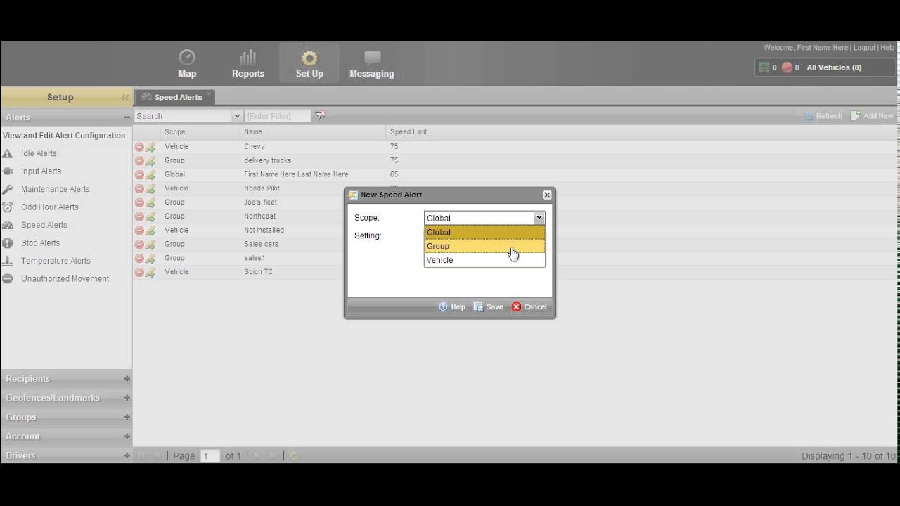 How to Setup a GPS Speed Alert - YouTube