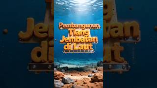 Setiap detik dihantam ombak tapi kenapa tiang jembatan tetap kokoh berdiri? #faktaunik #shorts #fypシ