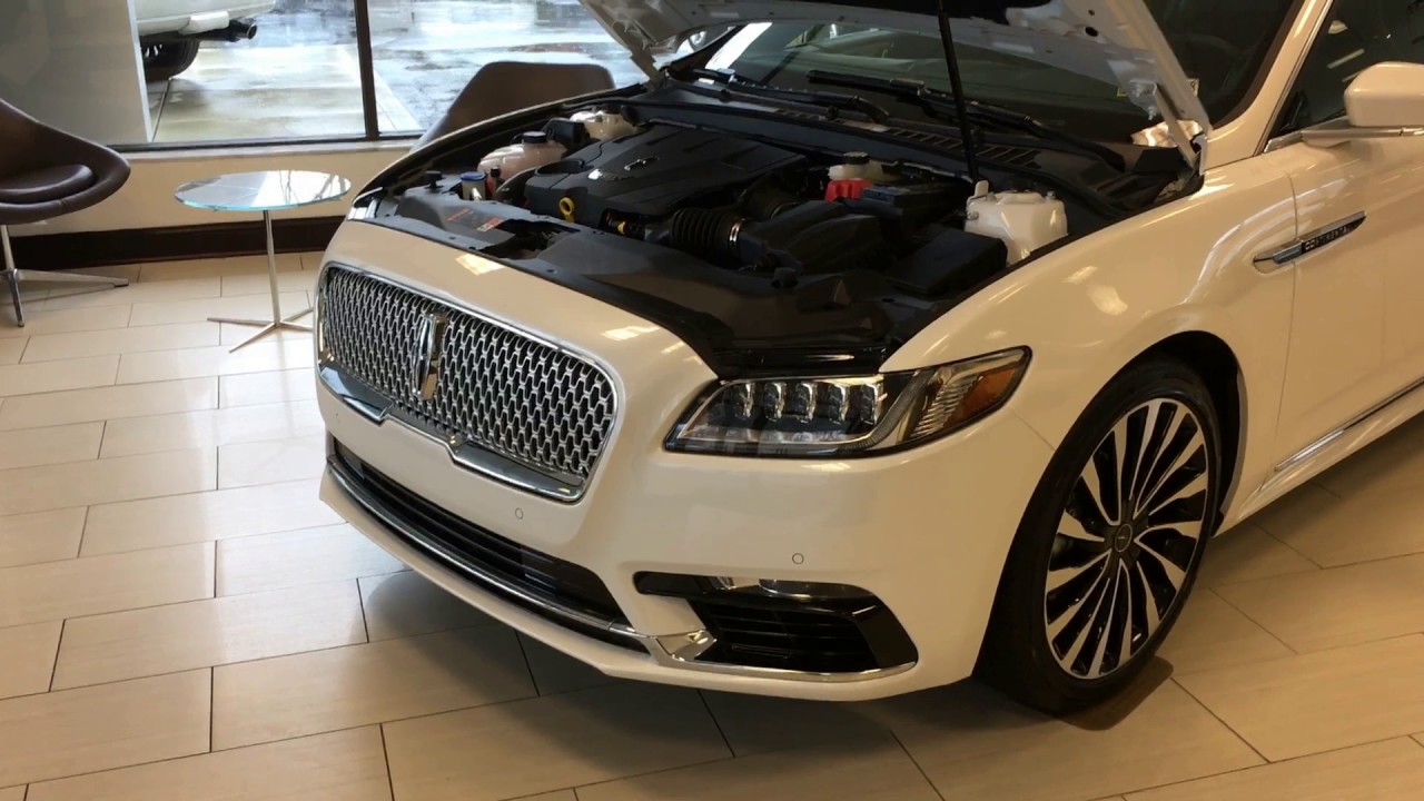 2017 Lincoln Continental WalkAround South Hills Lincoln YouTube