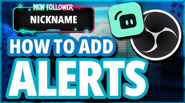 How to setup TWITCH ALERTS in OBS studio using streamlabs tutorial