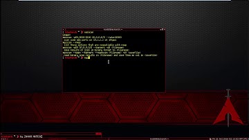 Black Arch Linux - How to use MASSCAN