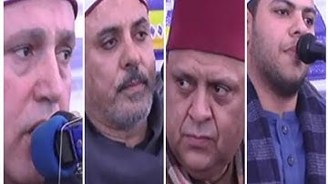 موهبة ربانية اثبتت وجودها وحضورها الرائع في وجود هؤلاء النجوم حيث اجبروه علي التلاوة فكانت المفاجأة