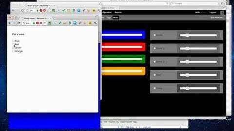 Rob and Jam, DrupalCon Denver presentation - Drupal, jMpress, Node.js, and the Book of Druplicon
