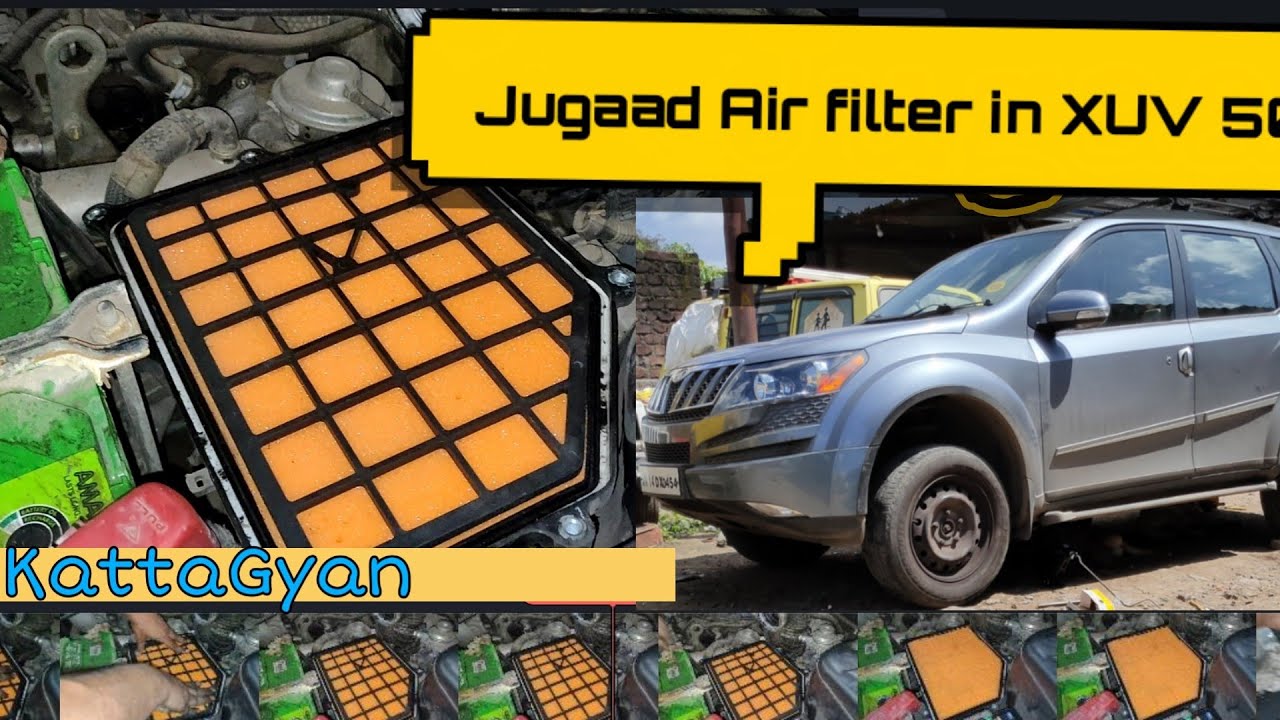 XUV 500 Air Filter Jugaad YouTube