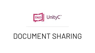 UnityC - Document Sharing