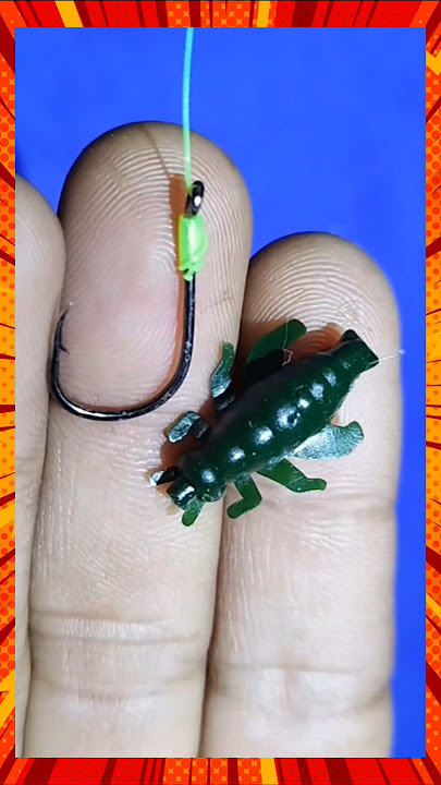 How To Put Fishing Bait #shorts #fishing #tutorial