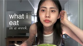 SPRING DIARIES | what i eat in a week🥣