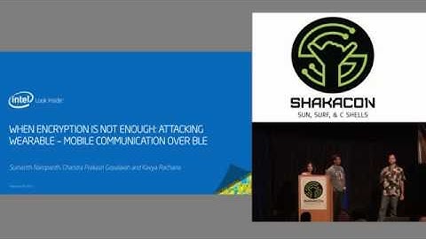 When Encryption Is Not Enough... - Sumanth Naropath, Chandra Prakash Gopalaiah & Kavya Racharla