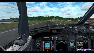 FSX-PMDG 737NGX Test Flight Part 1 of 2 [HD]