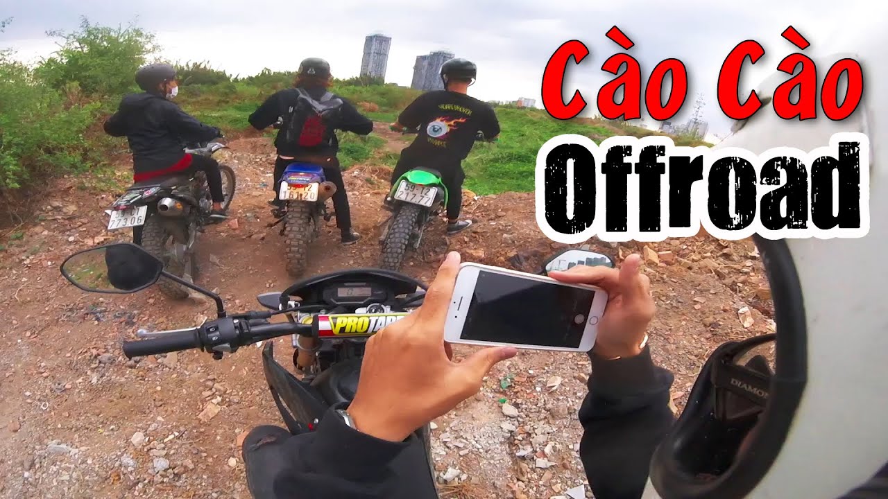 Cào Cào Honda CRF 150L - 18 tuổi tập Offroad ở TP Chết, Q.2 trong một ...