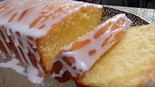 How to make Moist Glazed Lemon Pound Cake from scratch