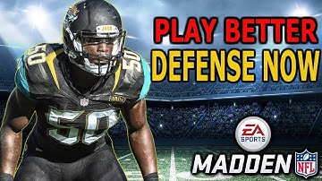 PLAY BETTER DEFENSE NOW!! MADDEN 19 TIPS+TRICKS