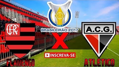Flamengo 2 x 0 Atlético-GO (19/08/2017) Campeonato Brasileiro - 21° Rodada - PES 2017