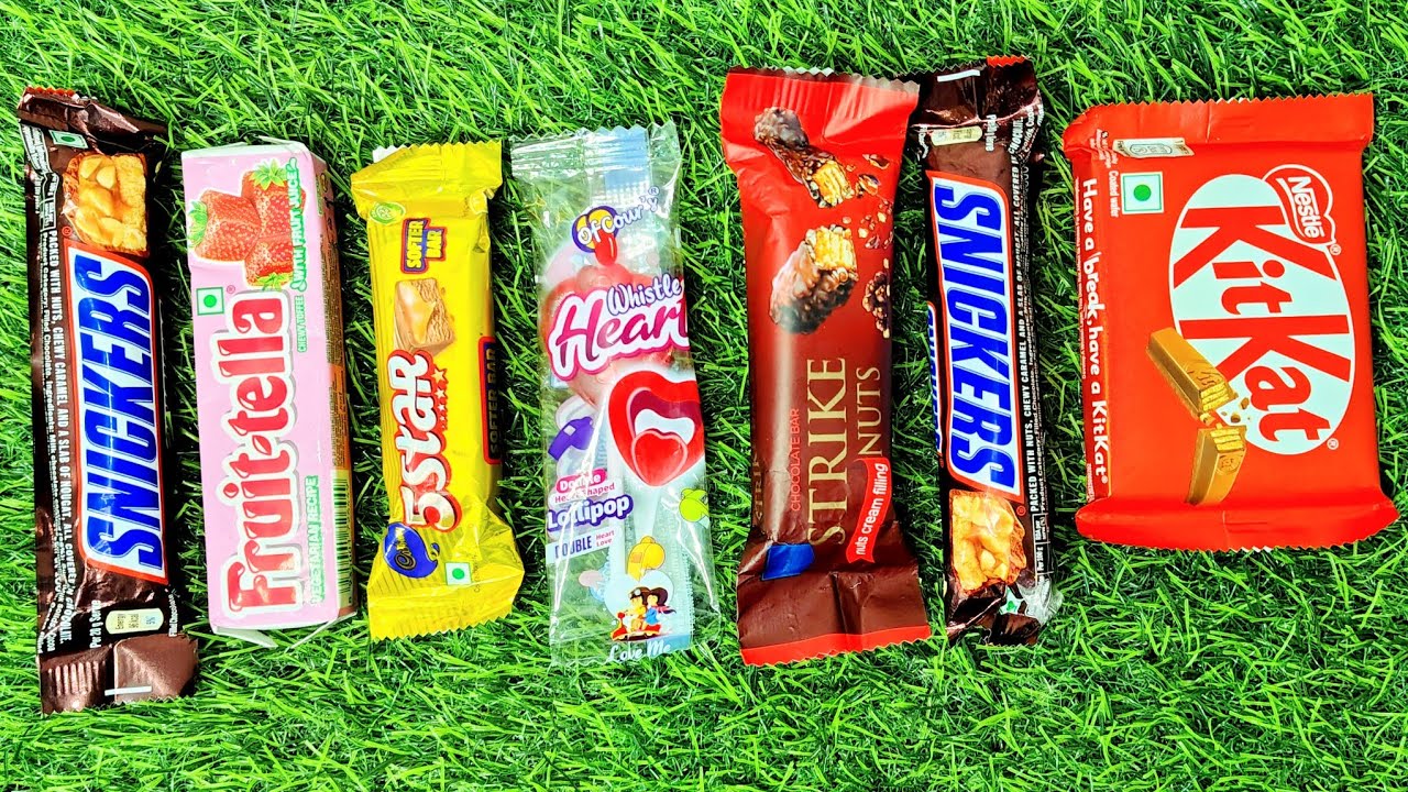 😍OMG Some Lot's Of Candies colorful chocolate ASMR videos  