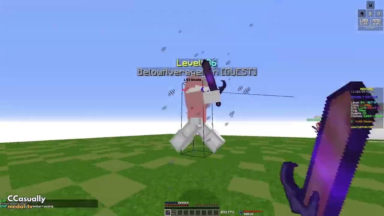 How to zest tap tutorial, and other combo methods on hypixel