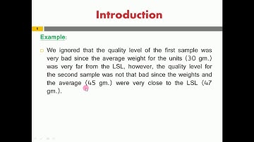 Quality Control, Variable Acceptance Sampling Plan, Dr.Nesma Saleh (Lecture 10, 17-3-2020)