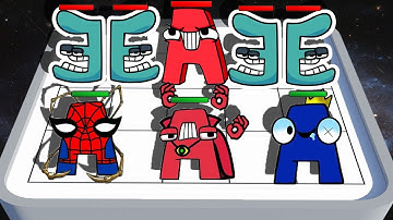 Merge ALPHABET LORE Run - 3 ⭐ All Levels a-z abcdefghijklmnopqrstuvwxyz