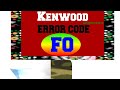 Kenwood dc invelter ac error code faults F0 solutions