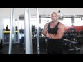 Triceps workout with Victor Martinez