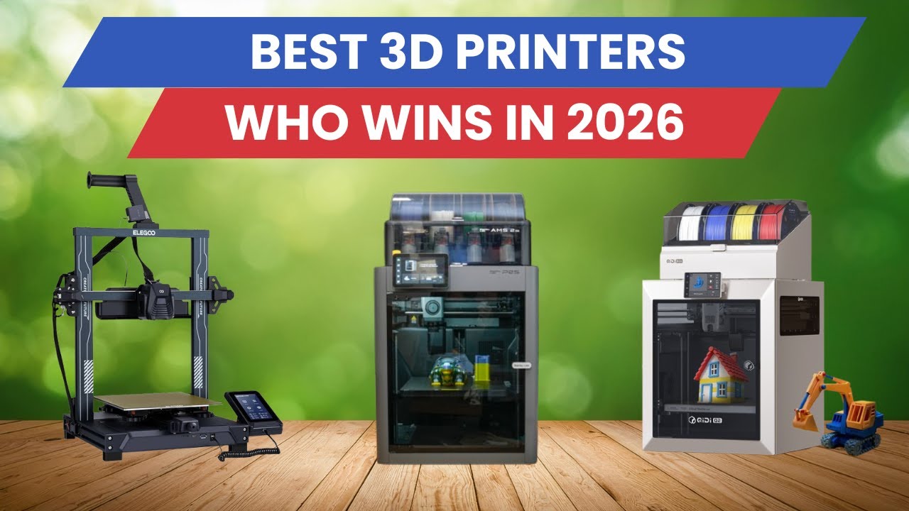 Top 5 BEST 3D PRINTERS You Need in 2026 - YouTube