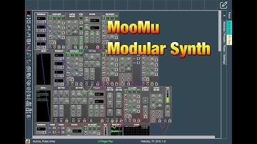 MooMu - Modular Synthesizer by Studio 6 plus 1 ltd - Demo for the iPad