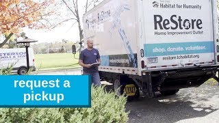 How to Request a Pick Up from Twin Cities Habitat for Humanity ReStore