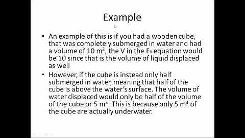 MCAT Physics - Fluids and Sound - Topic 2/4: Buoyancy