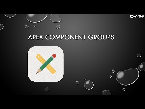 APEX Component Groups