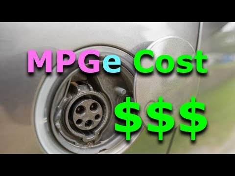 MPGe Cost Calculator