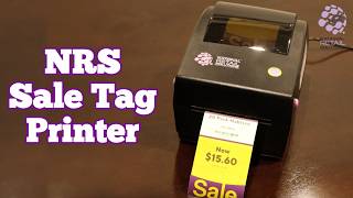 NRS POS Sale Tag Printer Tutorial Wealth