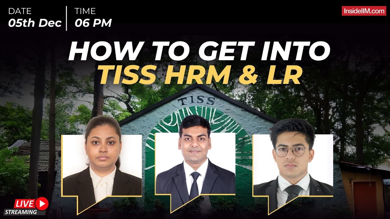 How to Get Into TISS HRM & LR 2025 | Selection Criteria, Form, Prep Strategy