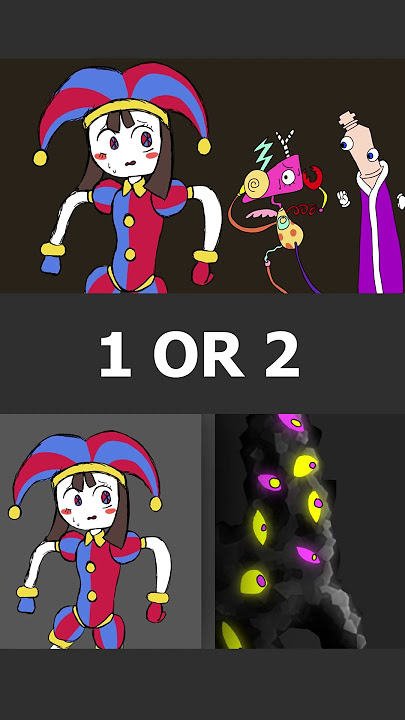 1 OR 2? Digital Hallucination Animation || Version 1 and 2!