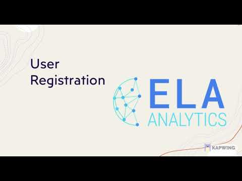 User Login | Step-by-Step Guide | ELA Analytics