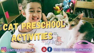 Cat Themed Preschool Activities