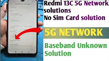 Redmi 13C 5G Network problem?  No SIM card detected?  Help! 😩 #Redmi #Smartphone #TechSupport