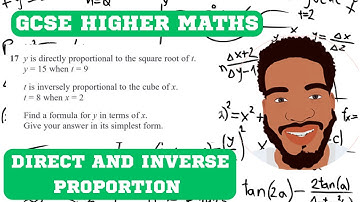 GCSE Higher Maths | Direct and Inverse Proportion | Live Exam Question Walkthrough
