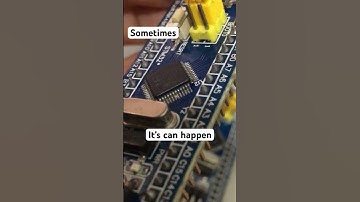 bad soldering from manufacturing 🤔 #stm32f103c8t6