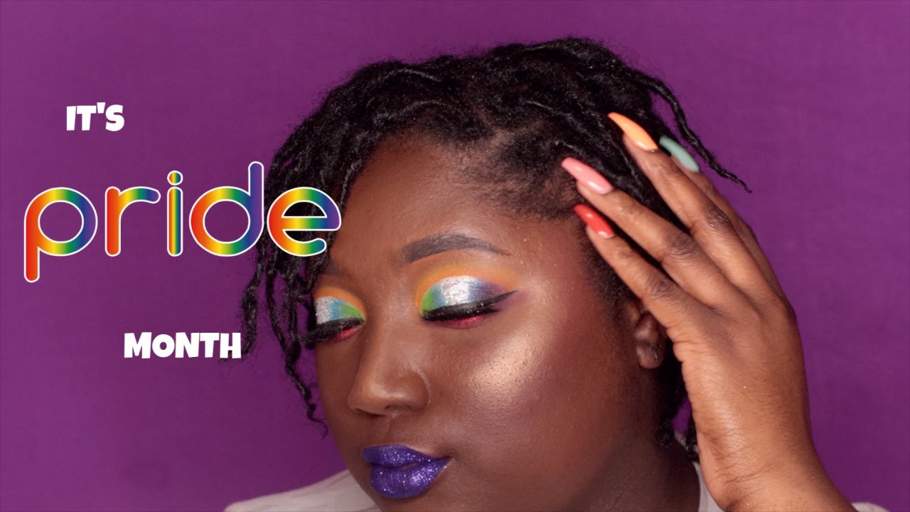 It's PRIDE TIME!! 🌈✨ | MORPHE x JAMES CHARLES PALETTE w. GLITTER