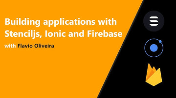 4.6 Building applications with Stenciljs/Ionic and Firebase - Logout and User detail
