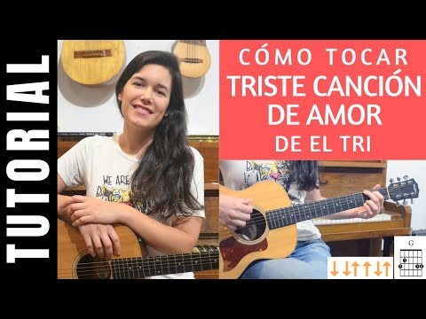 cómo tocar TRISTE