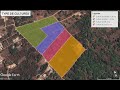 Dlimiter son terrain agricole et ses zones de culture avec google earth