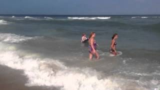 Windy waves on Assateague