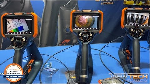 VJ-4 New ViewTech Borescopes Articulating Video Borescope - 2.2mm, 2.8mm, 3.9mm, & 6.0mm Dual Camera